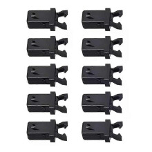 10pcs Trash Can Plastic Lock Self-Locking Switch Replacement Catch Compatible Touch Lid Bin Latch Repair