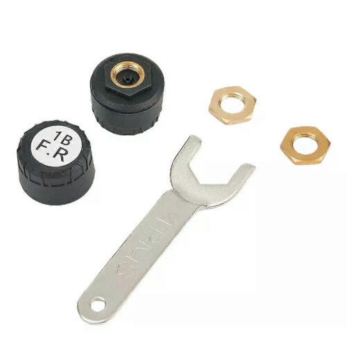 Motorcykel TPMS Däcktryckssensor Däcktrycksövervakningssystem Extern design för enkel installation