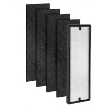 1 NEA-F1 True HEPA-ersättningsfilter + 4 NEA-C1 aktivt kolfilter för Eureka NEA120 och Toshiba