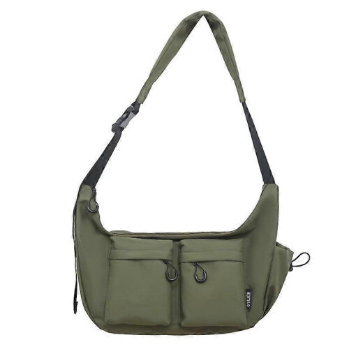 (Green) Dallaswind Large Capacity Messenger Bag, multi-pocket, Large capacity,waterproof