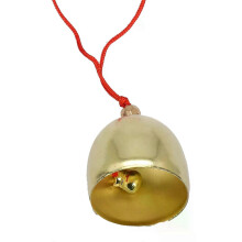 Hängande metallklocka ren koppar vintage vindklocka ornament 1 st legering dörrklocka heminredning inomhus