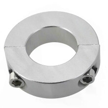 Klämkrage Dubbeldelad axelkrage 13–30 mm innerdiameter Axelkrage av aluminiumlegering Klämtyp