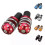 2 X Motorcycle Round Handlebar End (Left And Right) Replacement Accessory Parts 2