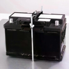 Bilbatterihållare, bilbatterihållare, robusta sexkantsmuttrar, skyddskåpor, batterifästningsset
