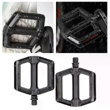 Pedali per mountain bike da 9/16 pollici con riflettore sostitutivo antiscivolo leggeri per bici da