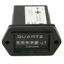 DC12-36V Digital Motor Timermätare Timer Elmätare Instrument För Bil Motorcykel Marin Båt