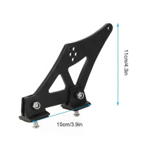 Staffe di montaggio per spoiler, gambe per spoiler, universali per auto, in lega di alluminio CNC, alettone
