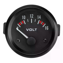 Universell 8-16V BX100007 Modell Volt Spänningsmätare Mätare Voltmeter Bil Bil Mät Spänningstester Pekare
