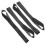 1/4Pcs Soft Loop Tie Down Straps Ratchet Towing Cargo ATV UTV Motorcycle 600LBS 2