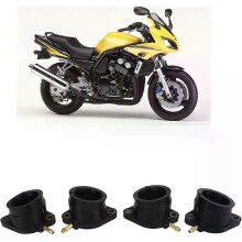 4-delad motorcykelförgasare förgasare insugningsrör ledstång 5DM-13586-01 för Yamaha FZS600