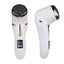 (White) Electric Foot Grinder File Feet Hard Dead Skin Remover Callus Skin Care Machine