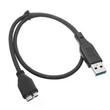 Cable de unidad de disco duro USB 30 A macho a Micro B macho Adaptador de cable de datos de alta velocidad