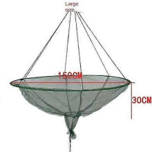 (A03) Fishing Net Case Portable Big Foldable Perfect Lobster for Fishing Travel Port