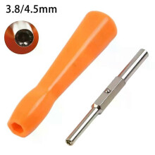 Destornillador de seguridad 2 en 1 de 38 mm/45 mm, herramienta de reparación de fundas para NES, SFC,