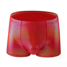 Slip sexy pour homme, culotte taille moyenne, poche convexe en U, sous-vêtement en cuir PU, culotte