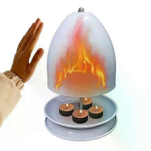Radiatore a doppia parete, camino invernale, riscaldamento senza elettricità, forno per lumini, riscaldatore