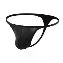 Tanga hueca para hombre, calzoncillos sexys de cintura baja, lencería erótica, tentación porno, bragas