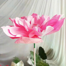 Konstgjord PE jättelotusblomma simulering lotus heminredning display hotelldekoration konstdekoration