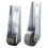 Heavy Duty Wheels Long Bracket Directional Wheel Side Mount Casters Smooth & Quiet Rolling Casters 1