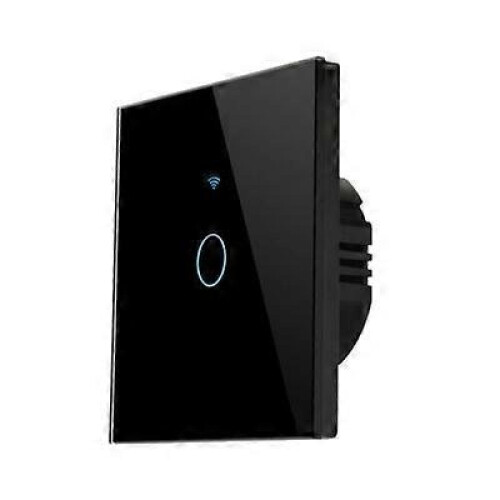 (White-01) TUYA WiFi Smart  Switch Smart Light Switch 1/2/3/4 Gang Wall Panels Smart HomeEU 1