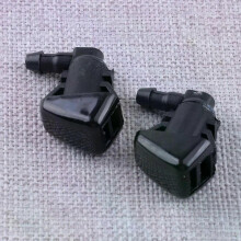 2 st vindrutetorkare spolarmunstycken 68260443AA 55372143-AB passar till Jeep Grand Cherokee 2005-2014