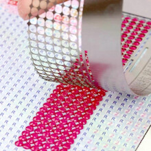 1 st - 240 håls diamantmålning nätlinjal spetsborr linjal pinneborrverktyg nätlinjal DIY handarbete