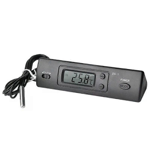 Θερμόμετρο αυτοκινήτου DS-1 με οθόνη LCD C/F, ελεγκτής αισθητήρα