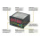 Mypin FH8-6CRRB Ψηφιακός Μετρητής Διπλής Οθόνης 6 Ψηφίων με Δίοδ 2