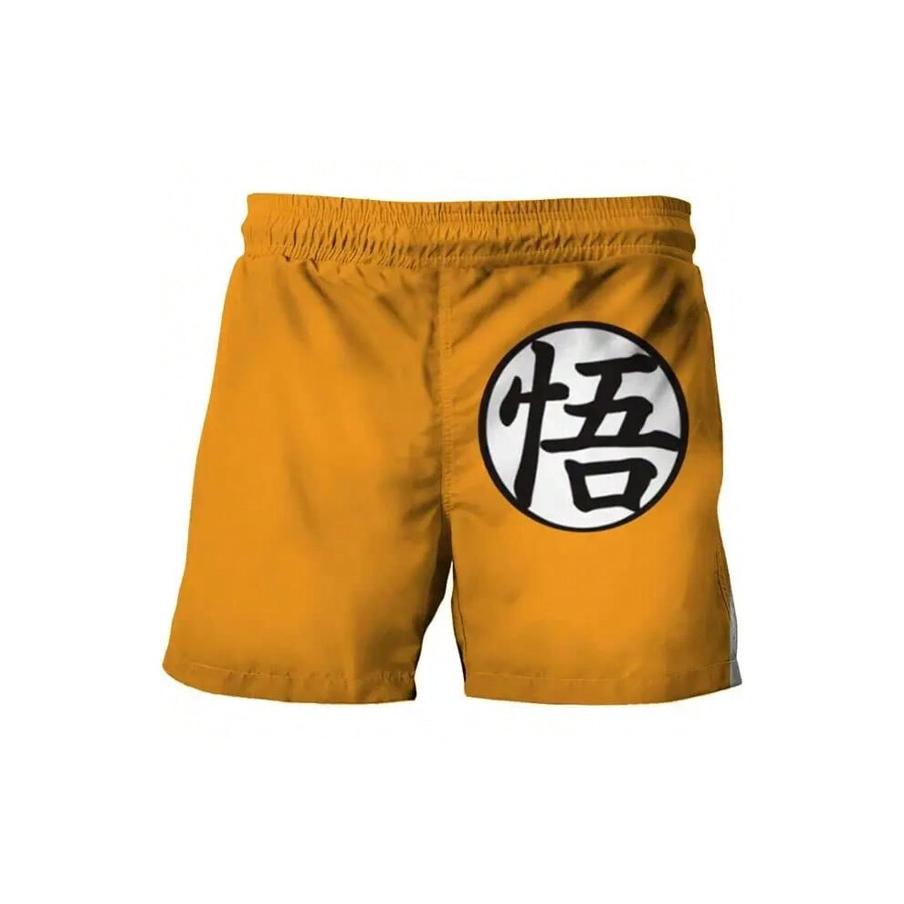 (DK2WD026, 100) Dragon Ball Goku Pants Children's Boys' Swimming Shorts Summer Quick Dry Cool Youth Men's  Cartoon Print Beach-image-OPC-PHM6BK9-NEW