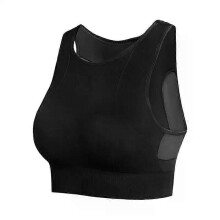 (XL, C) Sports Bra for Women Gym Without Bones Quick Drying Shockproof Plus Size Bralette Fitness Mesh Yoga Run Underwear Crop Top