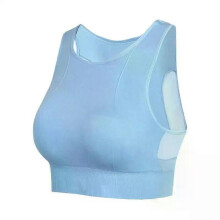 (XL, G) Sports Bra for Women Gym Without Bones Quick Drying Shockproof Plus Size Bralette Fitness Mesh Yoga Run Underwear Crop Top