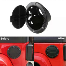 Κάλυμμα ρεζερβουάρ καυσίμου για Jeep Wrangler JK JKU 2/4 πόρτες 2007 2008 2009 2010 2011 2012 2013 2014