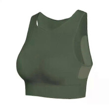 (M, F) Sports Bra for Women Gym Without Bones Quick Drying Shockproof Plus Size Bralette Fitness Mesh Yoga Run Underwear Crop Top