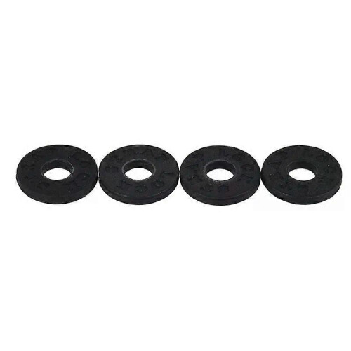 4 st elgitarrremlås halkfria gummimaterial basgitarrremlås stränginstrument