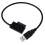 USB σε 7+6 13pin λεπτό καλώδιο οπτικής μονάδας δίσκου Sata/ide CD DVD ROM για φορητό υπολογιστή 2