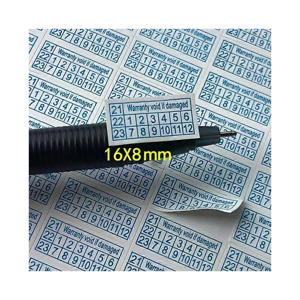 Étiquette autocollante de sécurité pour protection contre les dommages, garantie 200 pièces, fragile