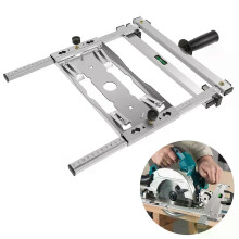 Cutting Machine Edge Guide Positioner Board Bottom Bracket Stainless Steel Multifunctional Woodworking