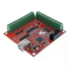 Breakout-kort CNC USB MACH3 100Khz 4-axlig gränssnittsdrivrutin rörelsekontrollens drivrutinskort