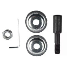 1 set stålspindeladapter vänster/höger för slipning, polering, axelmotor, bänkslipmaskin 8x12x62mm effekt