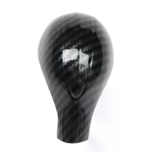 Embellecedor de la perilla de cambio de marchas de fibra de carbono ABS para Infiniti G37, G25, Q40,