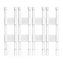 4 barras de tensión ajustables para refrigerador de RV, dobles, accesorios de cocina