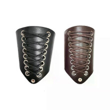 Medeltida handledsskydd Punk Medeltida Cosplay Halloween för Mancho Män