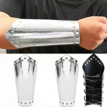 Snörskydd Armskydd Armskydd Cosplay Festkostym Rollspel Renässans Armhandskar
