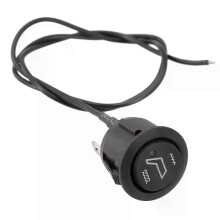 Interruttore di riscaldamento per sedili auto, controllo a bilanciere rotondo riscaldato, 12 V, per