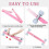 (Pink)Hip Thrust Belt, Booty Belt for Hip Thrust Use with Dumbbells Kettlebells Plates, Non-Slip Hip Thrust Belt Pad 4