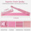 (Pink)Hip Thrust Belt, Booty Belt for Hip Thrust Use with Dumbbells Kettlebells Plates, Non-Slip Hip Thrust Belt Pad 5
