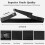 (Black)Hip Thrust Belt, Booty Belt for Hip Thrust Use with Dumbbells Kettlebells Plates, Non-Slip Hip Thrust Belt Pad 5