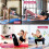 (Pink)Hip Thrust Belt, Booty Belt for Hip Thrust Use with Dumbbells Kettlebells Plates, Non-Slip Hip Thrust Belt Pad 3