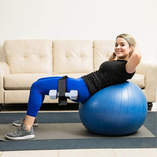 (Black)Hip Thrust Belt, Booty Belt for Hip Thrust Use with Dumbbells Kettlebells Plates, Non-Slip Hip Thrust Belt Pad 1