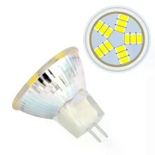 10 τεμάχια/παρτίδα 35MM μίνι λάμπα LED MR11 GU4 3W 5W 7W 5730SMD Λάμπα Ζεσ